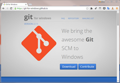[Rx] Updating Git for Win7
